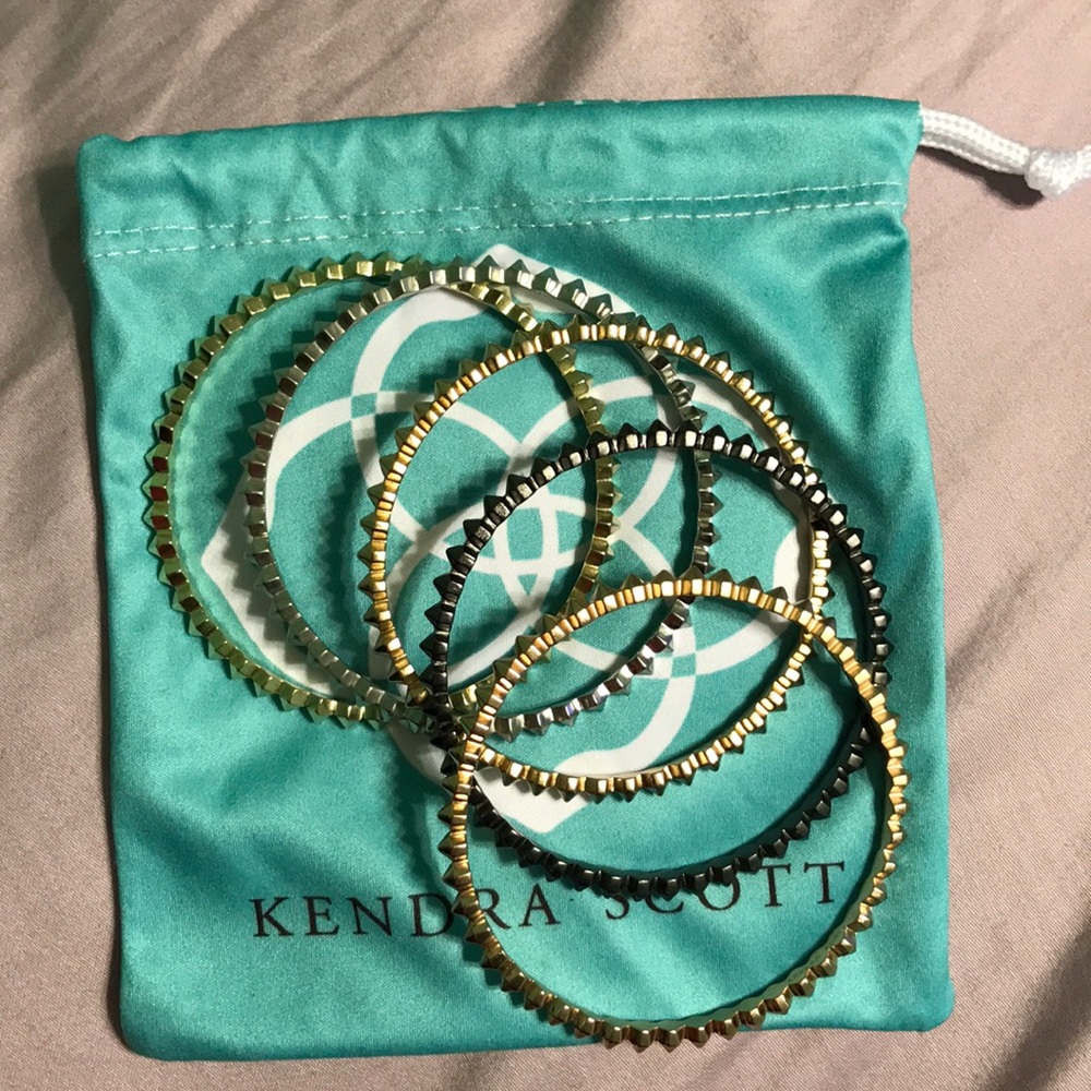 Kendra Scott Remy Bangles in Mixed Metals
